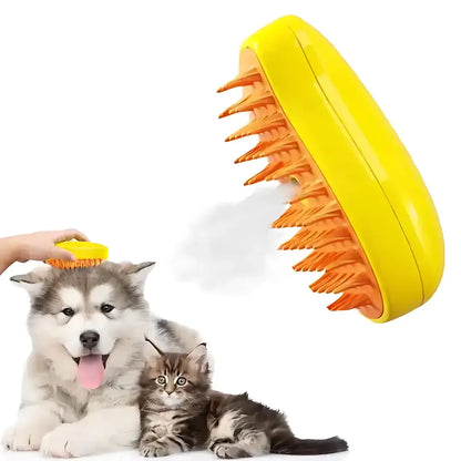 Steamy Pet Brush